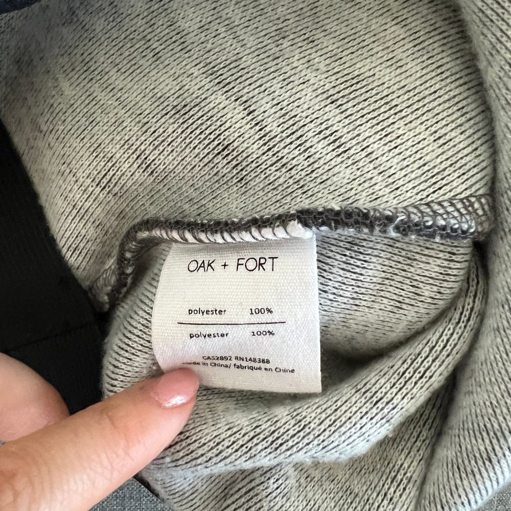 SOLD Oak + Fort Pleated Skirt in Grey - Picture 9 of 11